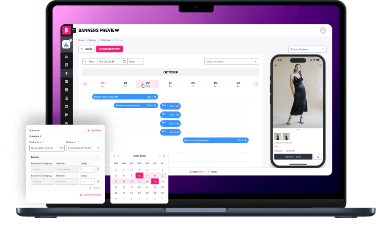 Advanced scheduling: campaign and content timing controls